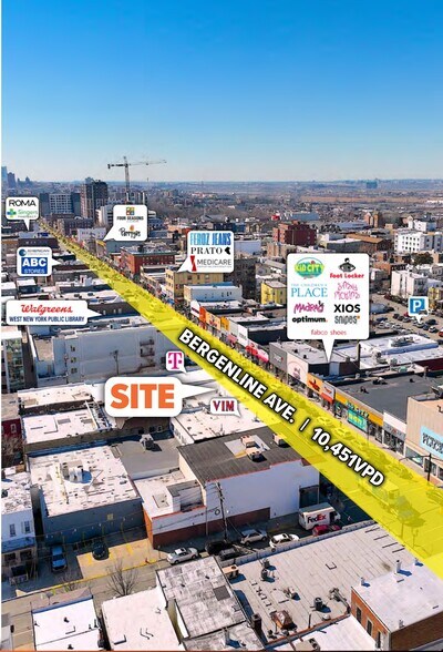 More Photos Of 5806-5810 Bergenline Ave, West New York Storefront Retail Office For Lease