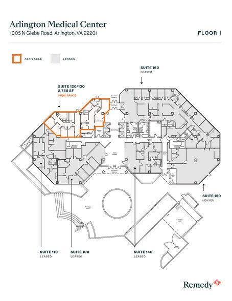 More Photos Of 1005 N Glebe Rd, Arlington Medical For Lease