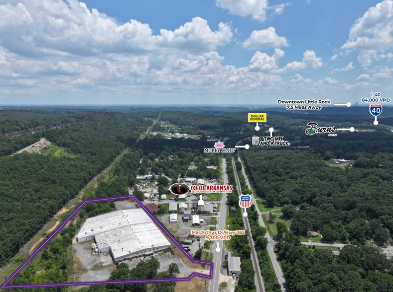 More Photos Of 8328 Macarthur Dr, North Little Rock Manufacturing For Lease