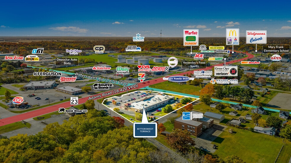 More Photos Of 12479 Adams Rd, Granger Storefront For Sale