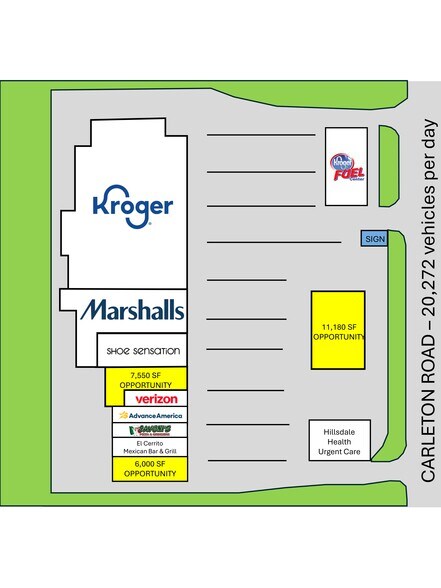 More Photos Of 260-300 W Carleton Rd, Hillsdale Unknown For Lease