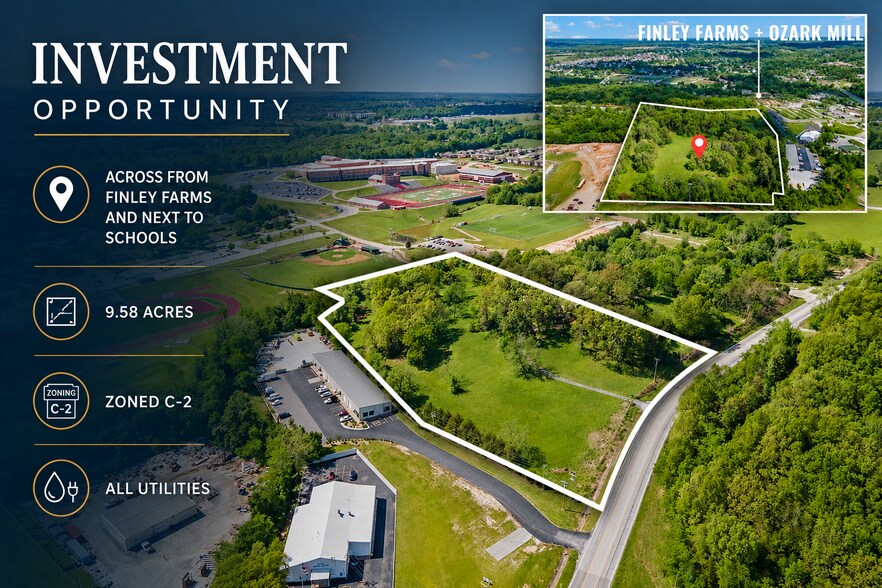 Primary Photo Of 809 N 9th St, Ozark Land For Sale