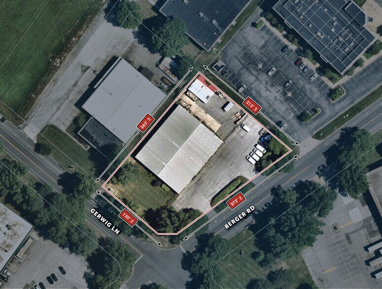 More Photos Of 9550 Berger Rd, Columbia Warehouse For Lease