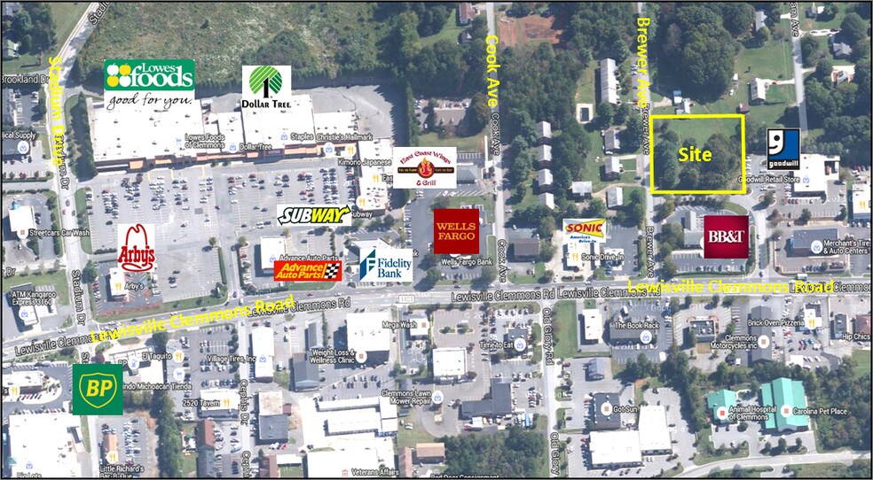 More Photos Of 6330 Brewer Ave, Clemmons Land For Lease