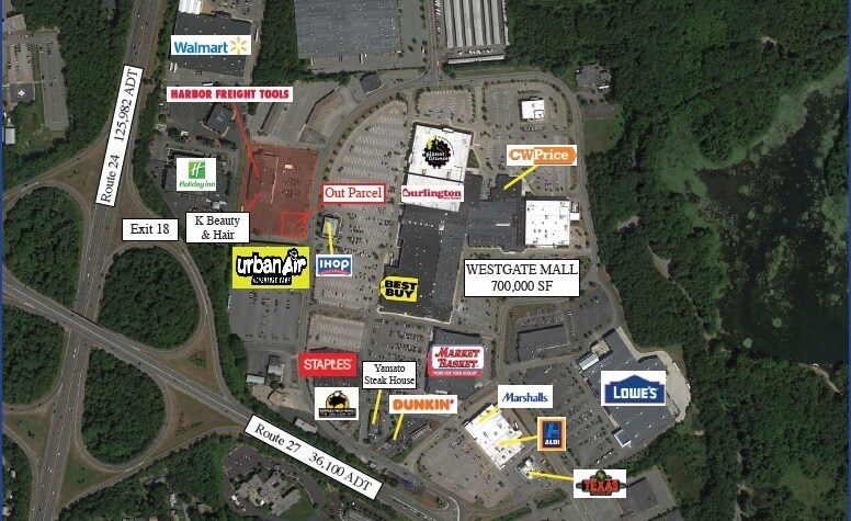 Primary Photo Of 399 Westgate Dr, Brockton Land For Lease