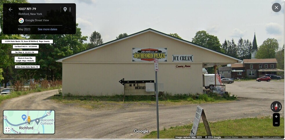 More Photos Of 13294 State Route 38, Richford Freestanding For Lease