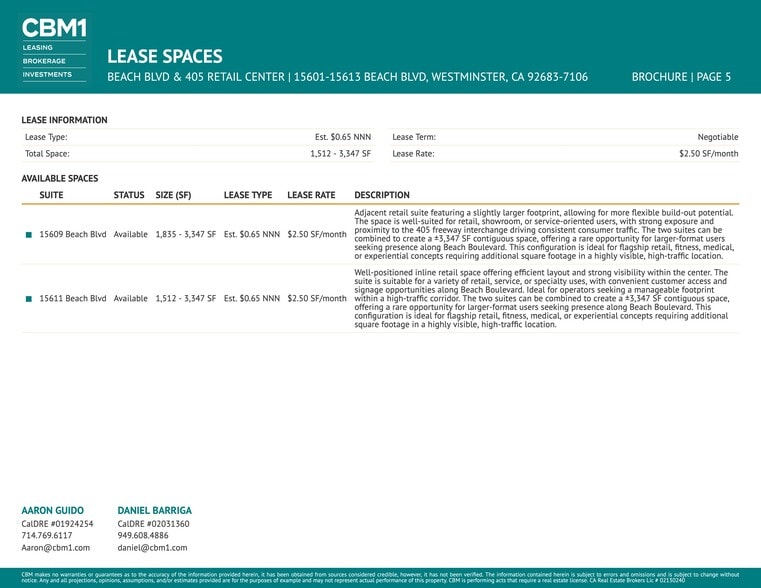 More Photos Of 15601-15613 Beach Blvd, Westminster Storefront Retail Office For Lease