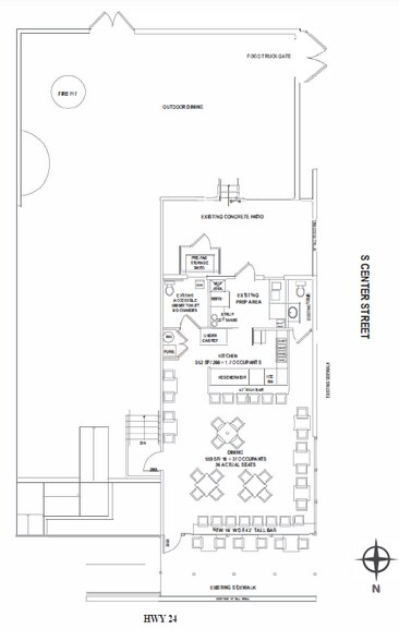 More Photos Of 121 W Midland Ave, Woodland Park Restaurant For Sale