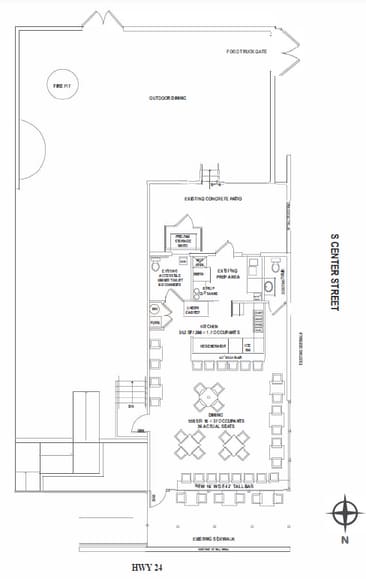 More Photos Of 121 W Midland Ave, Woodland Park Restaurant For Lease