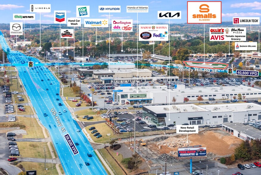 More Photos Of 2355 Windy Hill Rd SE, Marietta Fast Food For Sale