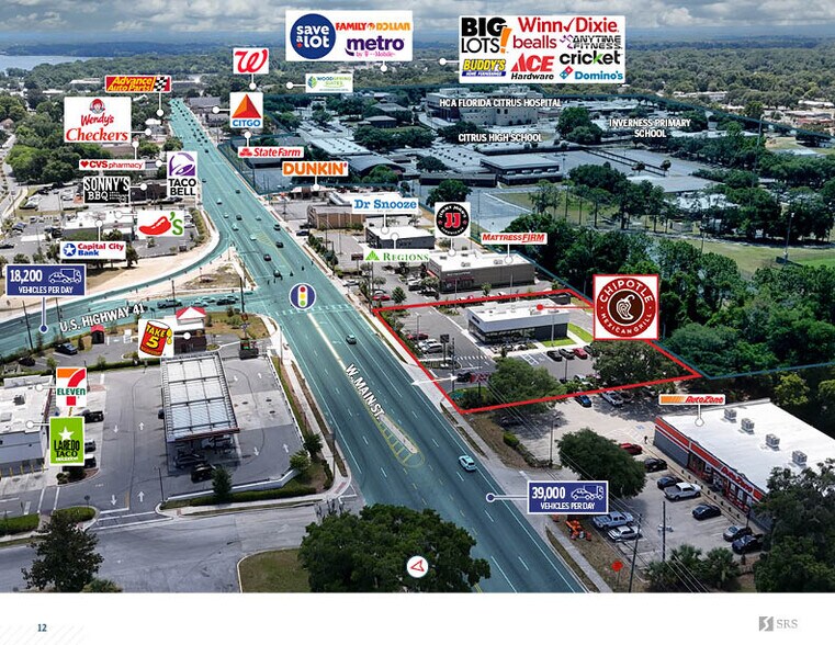 More Photos Of 911 W Main St, Inverness Restaurant For Sale