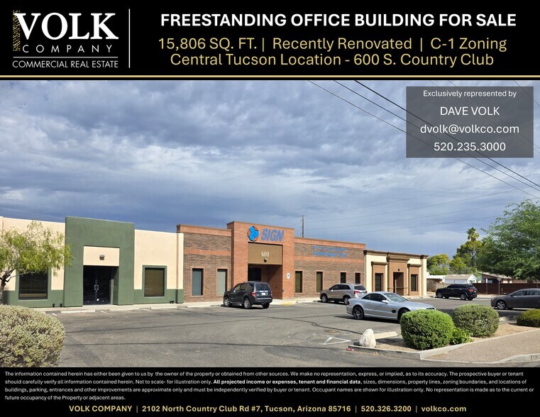 More Photos Of 600 S Country Club Rd, Tucson Office For Sale