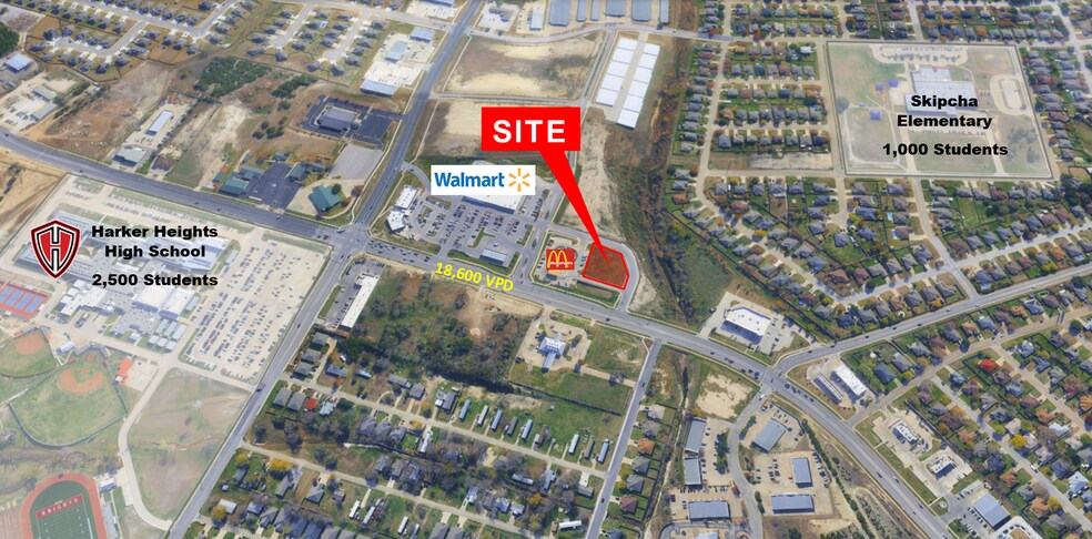 Primary Photo Of 920 Knights Way, Harker Heights Land For Lease