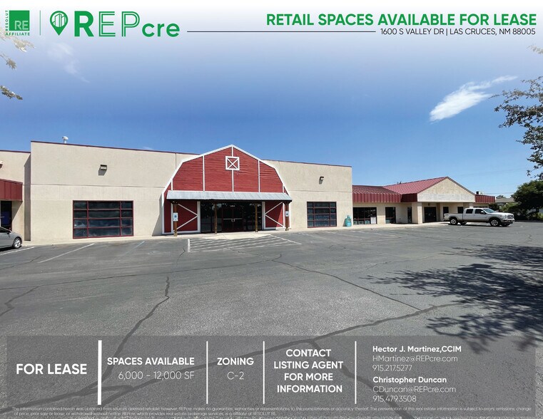 Primary Photo Of 1600 S Valley Dr, Las Cruces Freestanding For Lease
