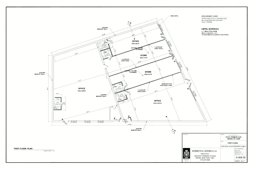 More Photos Of 3770 E Tremont Ave, Bronx Storefront Retail Office For Lease