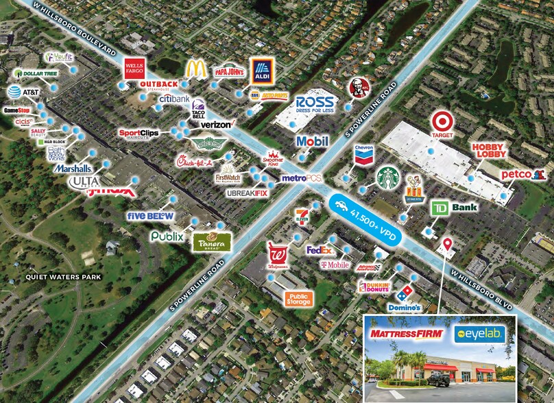 More Photos Of 3317-3321 W Hillsboro Blvd, Deerfield Beach Freestanding For Lease