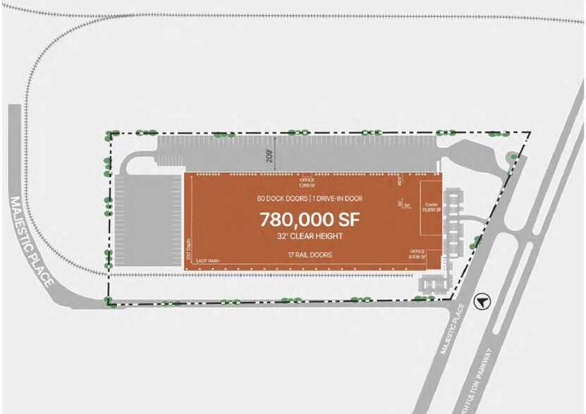More Photos Of 4475 S Fulton Pky, Atlanta Warehouse For Lease