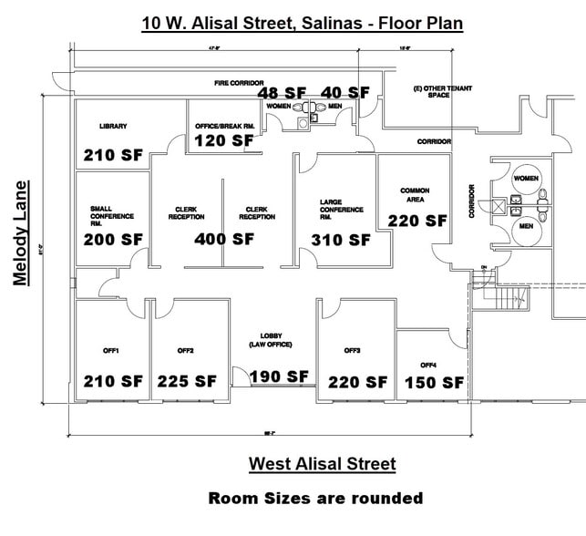 More Photos Of 4-10 W Alisal St, Salinas Office For Lease