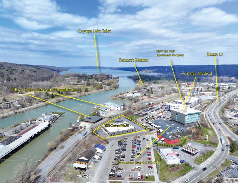 Primary Photo Of 798 Cascadilla St, Ithaca Office For Sale