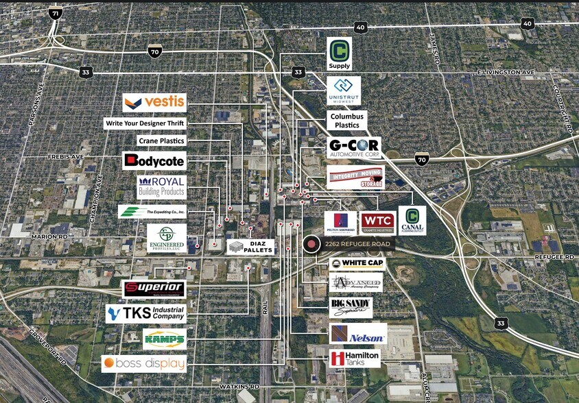More Photos Of 2262 Refugee Rd, Columbus Manufacturing For Lease