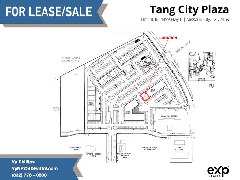 More Photos Of 4899 Highway 6, Missouri City Storefront Retail Office For Sale