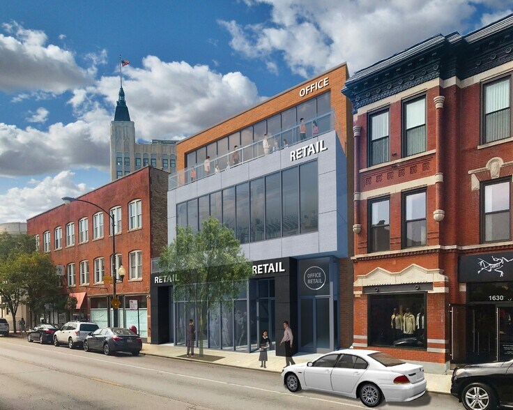 Primary Photo Of 1624 N Damen Ave, Chicago Storefront For Lease