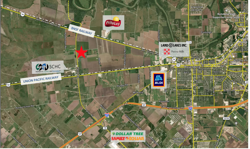 Primary Photo Of Spur 10 and Robinowitz rd, Rosenberg Land For Sale