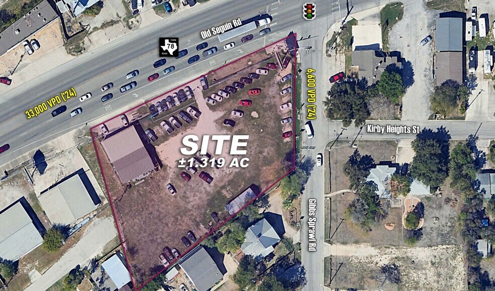 More Photos Of SWC of FM-78 & Gibbs Sprawl Rd, San Antonio Land For Sale