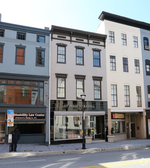 Primary Photo Of 115 W Saratoga St, Baltimore Storefront Retail Residential For Sale