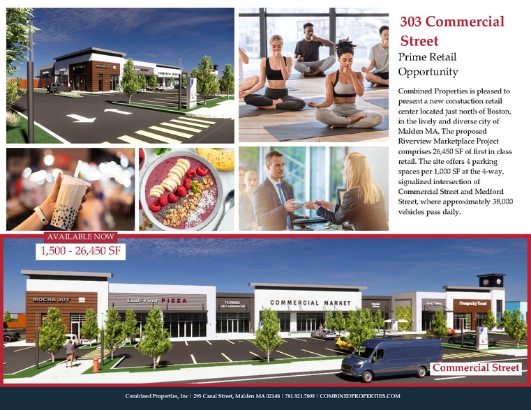 More Photos Of 303 Commercial St, Malden Storefront For Lease