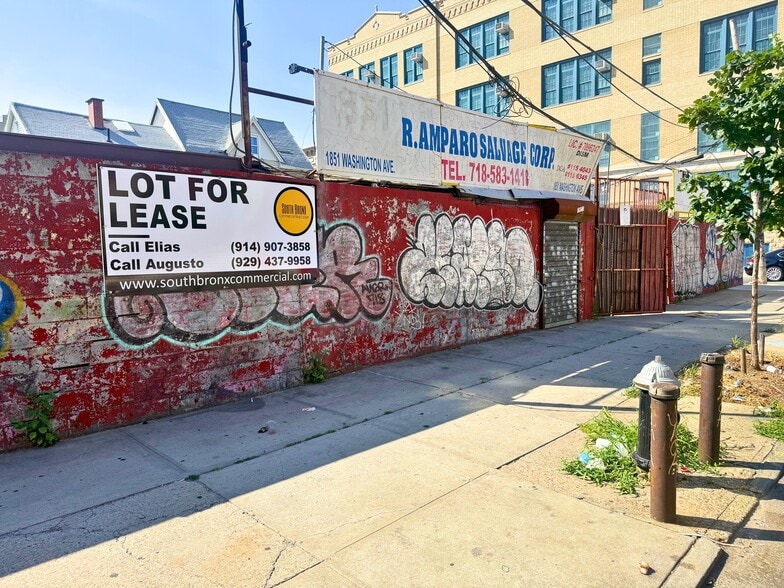 Primary Photo Of 1847 Washington Ave, Bronx Land For Lease