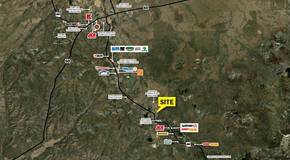 More Photos Of Porter Mountain Rd @ White Mountain Blvd, Lakeside Land For Sale