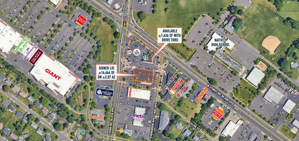 Primary Photo Of 599 York Rd, Warminster Township Drugstore For Lease
