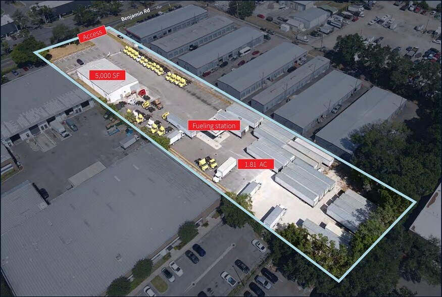 More Photos Of 6713 Benjamin Rd, Tampa Warehouse For Lease