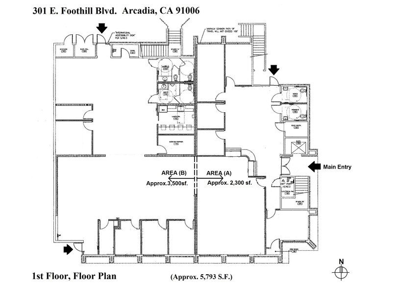 More Photos Of 301 E Foothill Blvd, Arcadia Office For Lease