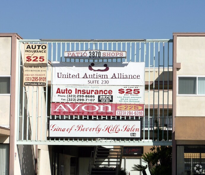 More Photos Of 3868-3876 Crenshaw Blvd, Los Angeles Storefront Retail Office For Lease