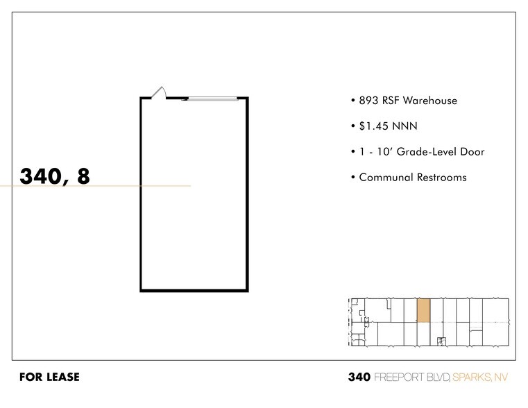 More Photos Of 340 Freeport Blvd, Sparks Flex For Lease