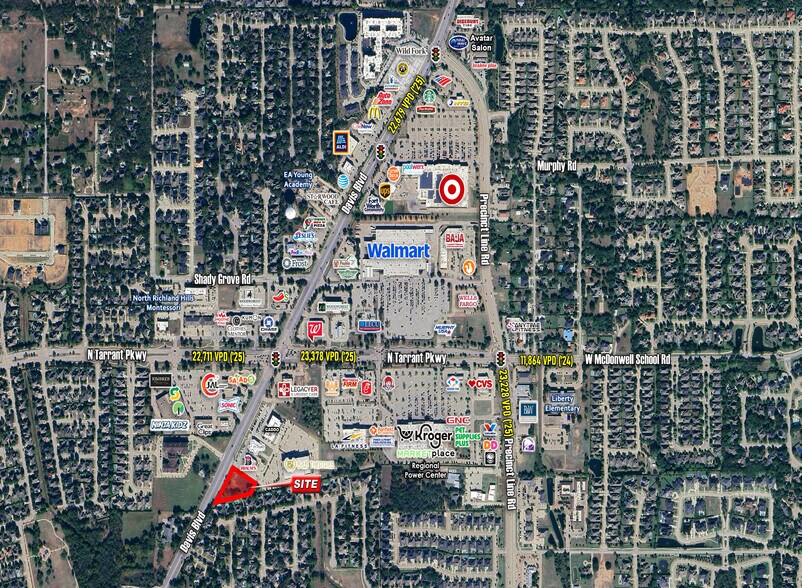 More Photos Of 8360 Davis Blvd, North Richland Hills General Retail For Lease