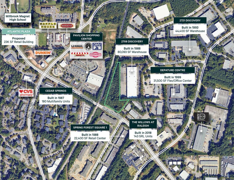 Primary Photo Of 2601 Spring Forest Rd, Raleigh Land For Sale
