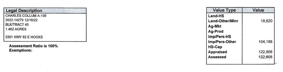 More Photos Of , Hooks Warehouse For Sale