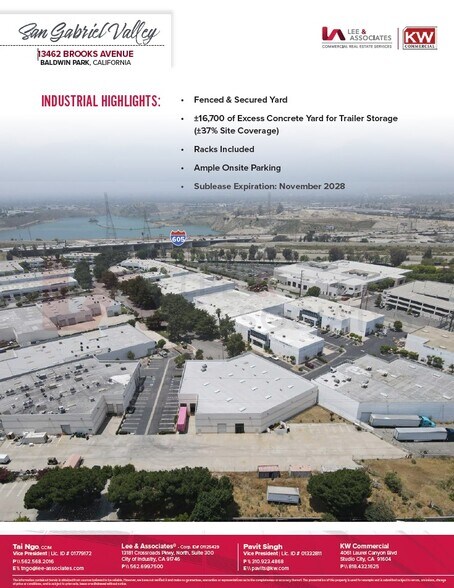 More Photos Of 13462 Brooks Dr, Baldwin Park Warehouse For Lease