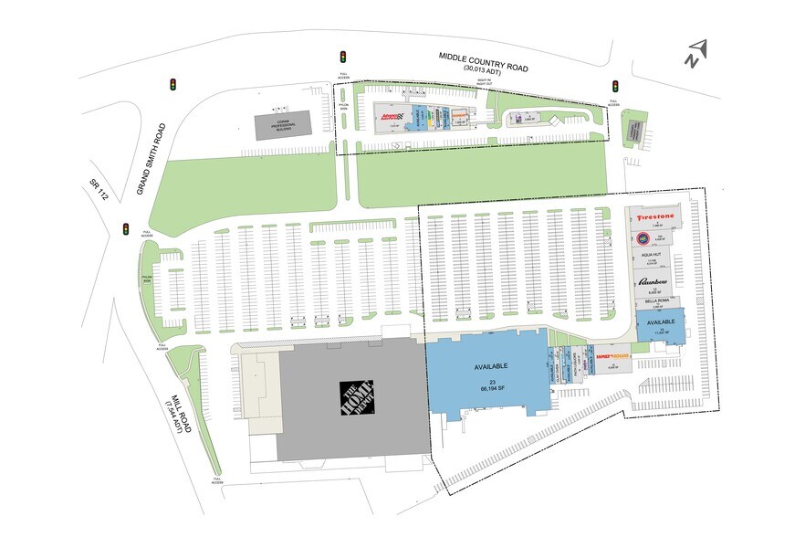 More Photos Of 264-350 Middle Country Rd, Coram Unknown For Lease