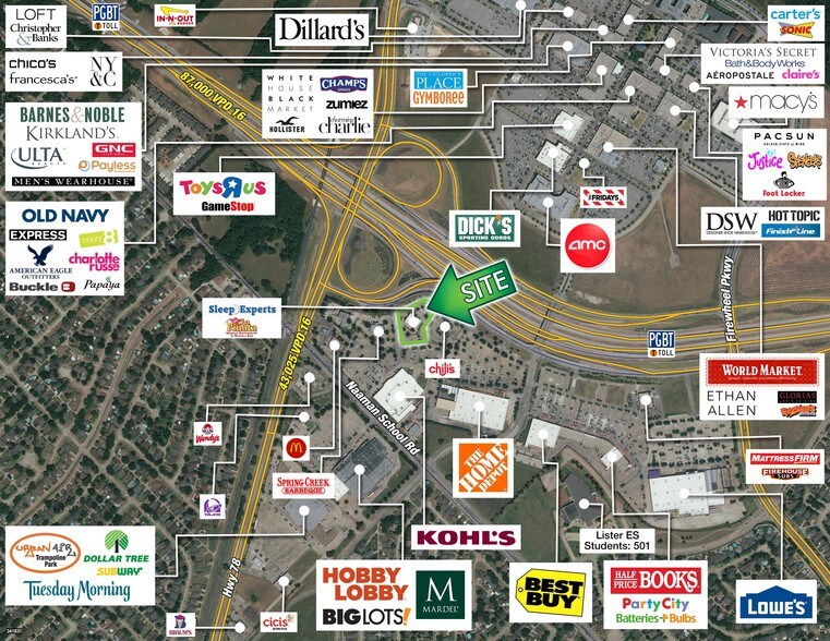 More Photos Of 3315 N President George Bush Hwy, Garland Freestanding For Lease