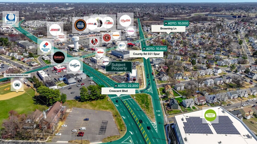 More Photos Of 130 Browning Ln, Brooklawn General Retail For Sale