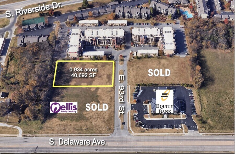 Primary Photo Of 9200 S Delaware Ave & 91st St, Tulsa Land For Sale