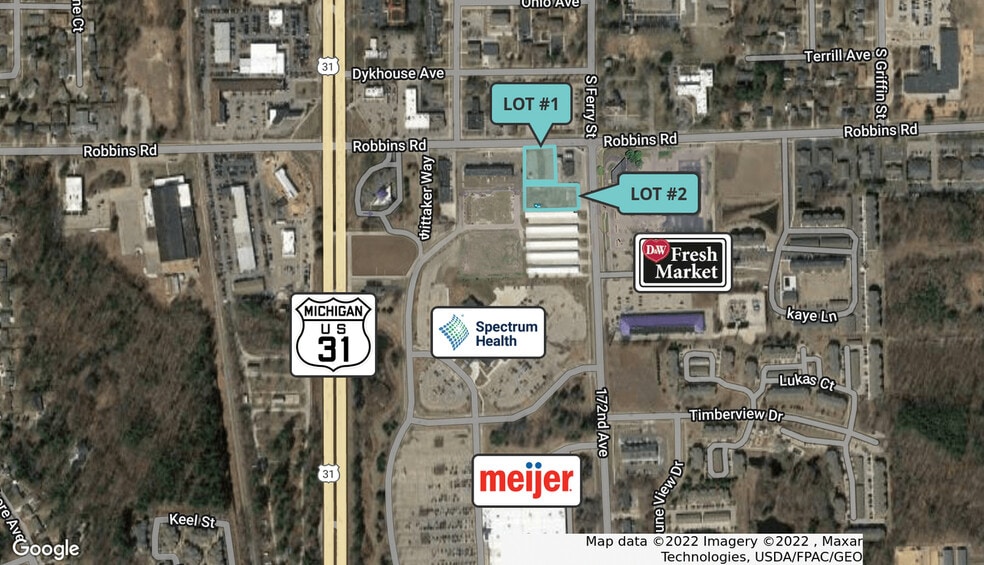 Primary Photo Of 17222-17224 Robbins Rd, Grand Haven Land For Sale