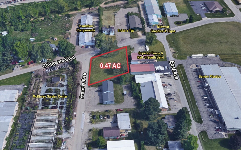 Primary Photo Of Francis Ave & Chippewa blvd, Mishawaka Land For Sale