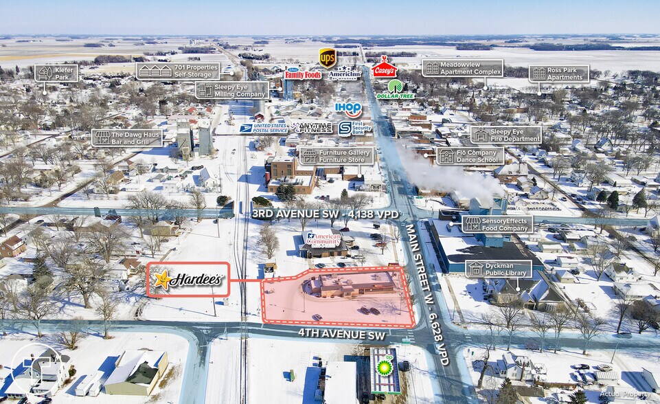 More Photos Of 320 Main St W, Sleepy Eye Fast Food For Sale