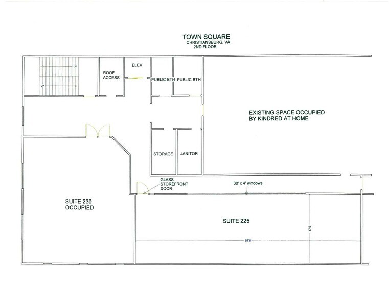 More Photos Of 13-17 W Main St, Christiansburg Office For Lease