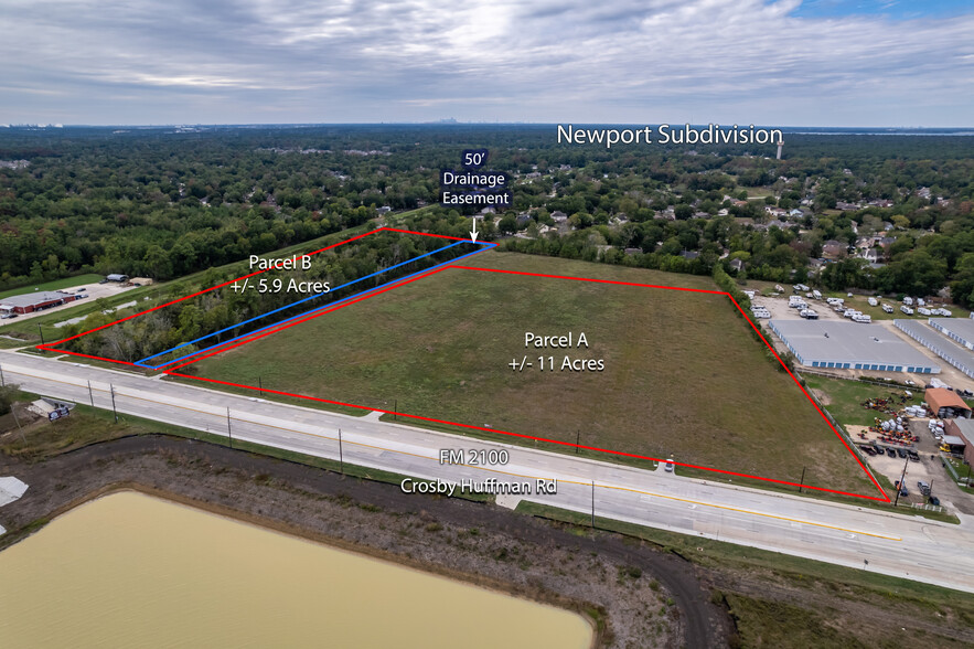 Primary Photo Of FM 2100 @ Newport Blvd, Crosby Land For Sale